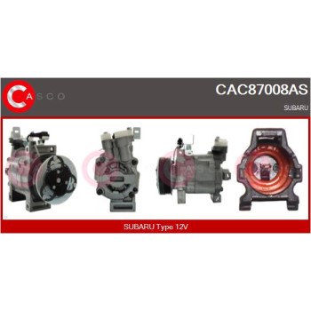 Compresor, aire acondicionado - CASCO CAC87008AS