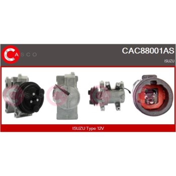 Compresor, aire acondicionado - CASCO CAC88001AS