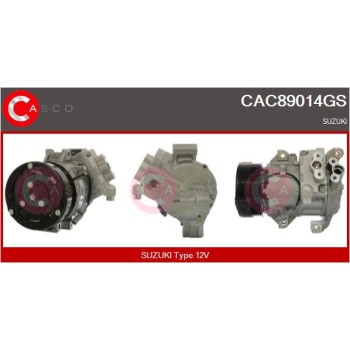 Compresor, aire acondicionado - CASCO CAC89014GS
