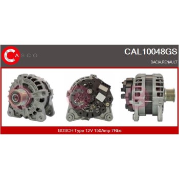 Alternador - CASCO CAL10048GS