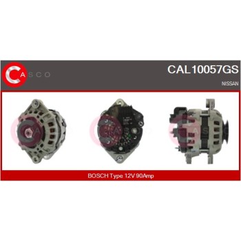 Alternador - CASCO CAL10057GS