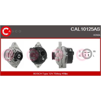 Alternador - CASCO CAL10125AS