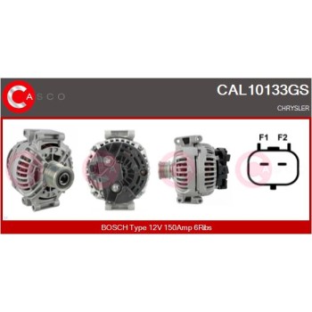 Alternador - CASCO CAL10133GS