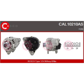 Alternador - CASCO CAL10210AS