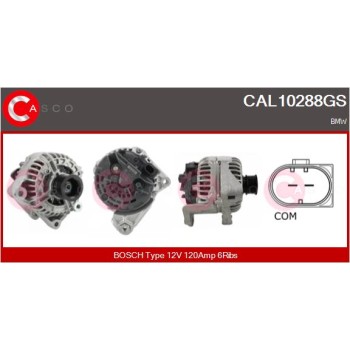 Alternador - CASCO CAL10288GS