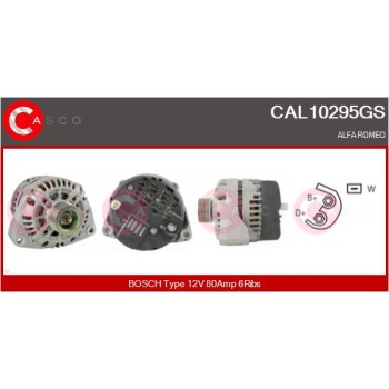 Alternador - CASCO CAL10295GS