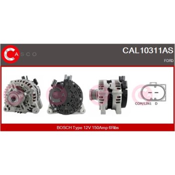 Alternador - CASCO CAL10311AS