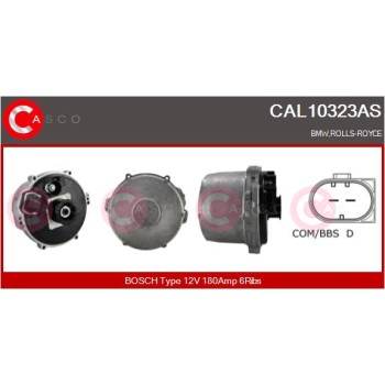 Alternador - CASCO CAL10323AS