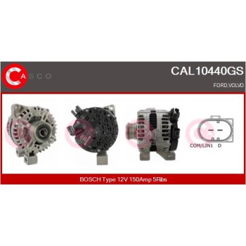 Alternador - CASCO CAL10440GS