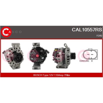 Alternador - CASCO CAL10557RS