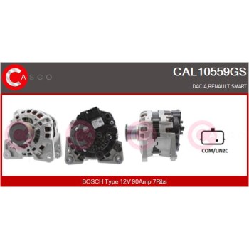 Alternador - CASCO CAL10559GS