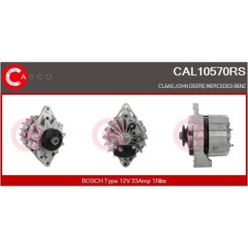 Alternador - CASCO CAL10570RS