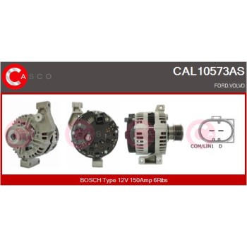 Alternador - CASCO CAL10573AS