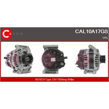 Alternador - CASCO CAL10A17GS