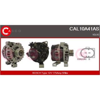 Alternador - CASCO CAL10A41AS