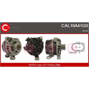 Alternador - CASCO CAL10A41GS