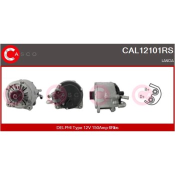 Alternador - CASCO CAL12101RS