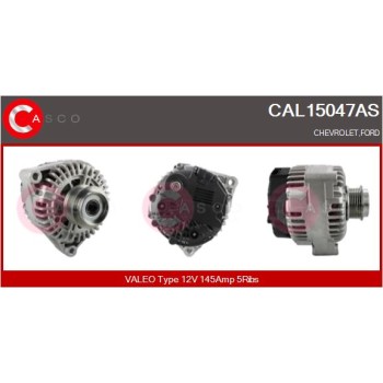 Alternador - CASCO CAL15047AS