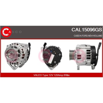 Alternador - CASCO CAL15096GS
