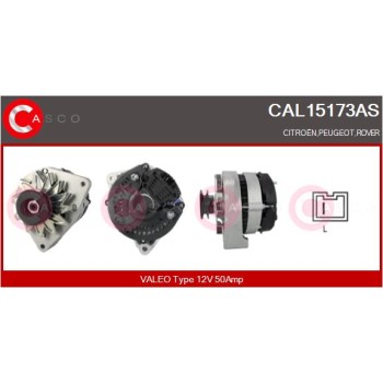 Alternador - CASCO CAL15173AS