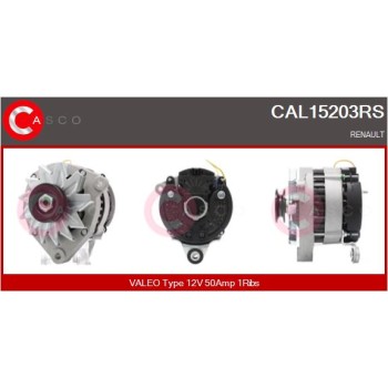 Alternador - CASCO CAL15203RS