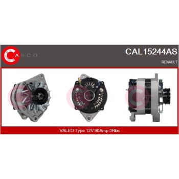 Alternador - CASCO CAL15244AS