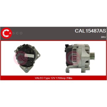 Alternador - CASCO CAL15487AS