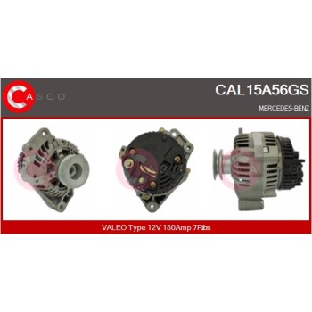 Alternador - CASCO CAL15A56GS
