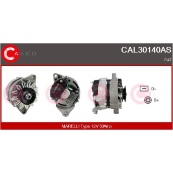 Alternador - CASCO CAL30140AS