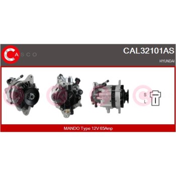 Alternador - CASCO CAL32101AS