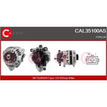 Alternador - CASCO CAL35100AS