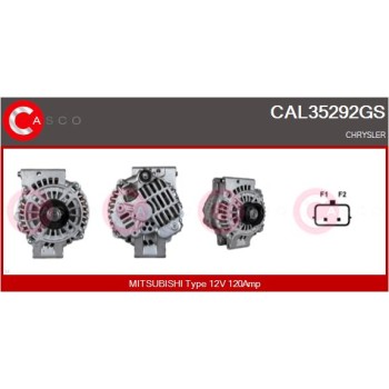 Alternador - CASCO CAL35292GS