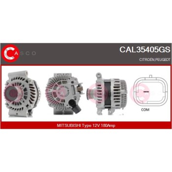 Alternador - CASCO CAL35405GS