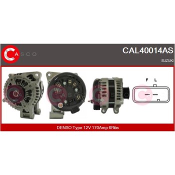 Alternador - CASCO CAL40014AS