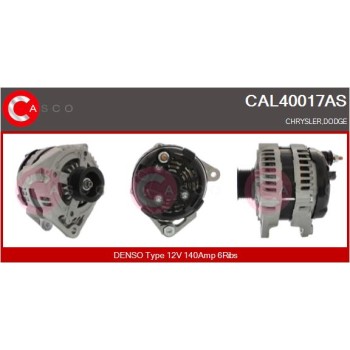 Alternador - CASCO CAL40017AS