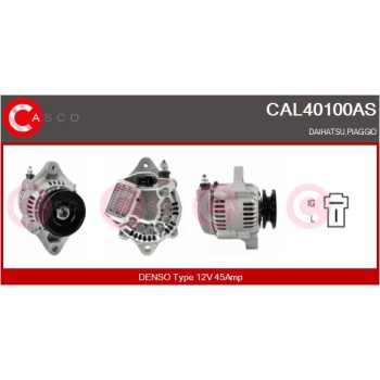 Alternador - CASCO CAL40100AS