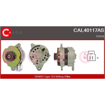 Alternador - CASCO CAL40117AS