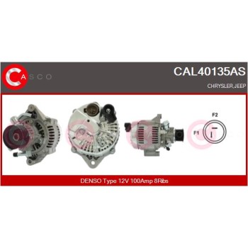 Alternador - CASCO CAL40135AS