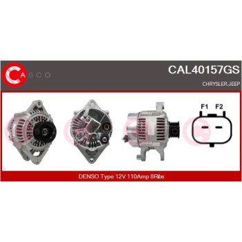 Alternador - CASCO CAL40157GS