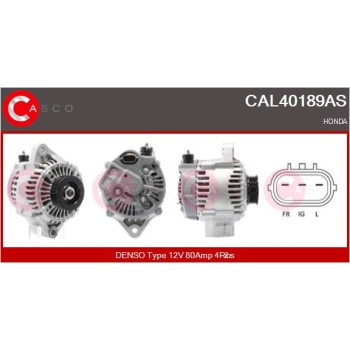 Alternador - CASCO CAL40189AS