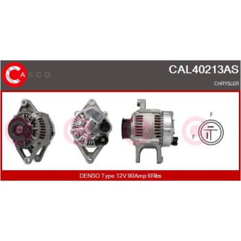 Alternador - CASCO CAL40213AS