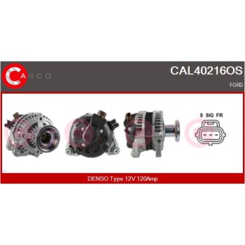 Alternador - CASCO CAL40216OS