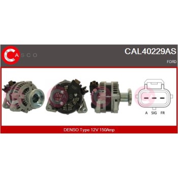 Alternador - CASCO CAL40229AS