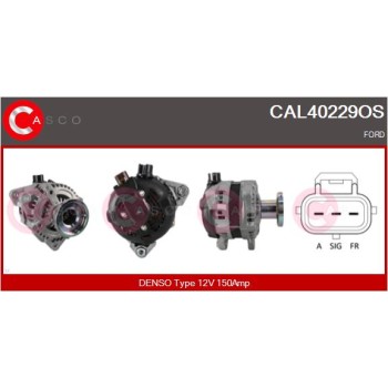 Alternador - CASCO CAL40229OS