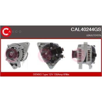 Alternador - CASCO CAL40244GS