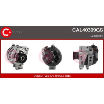 Alternador - CASCO CAL40309GS