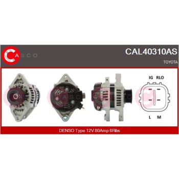 Alternador - CASCO CAL40310AS