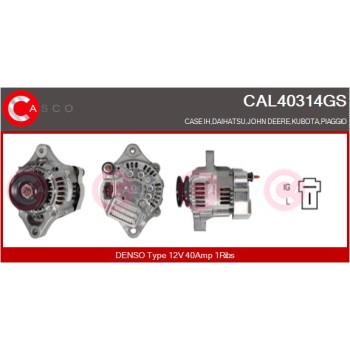 Alternador - CASCO CAL40314GS