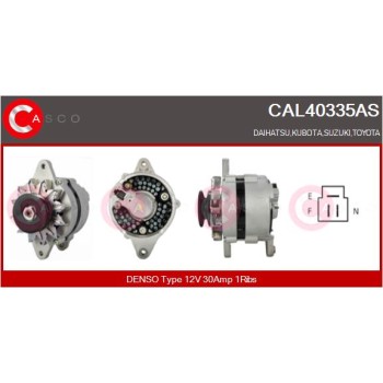 Alternador - CASCO CAL40335AS