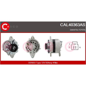 Alternador - CASCO CAL40363AS